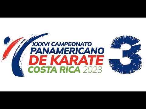 TATAMI 3 | DIA 2 | CAMPEONATO PANAMERICANO DE KARATE COSTA RICA 2023
