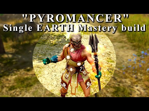Titan Quest Atlantis| EARTH PYROMANCER Single Mastery Build guide!