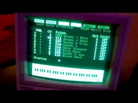 Roland S-550 Sampler - 12-Bit Sampler (1987) + SCSI + Gotek USB Drive like Akai S612 S700 image 14