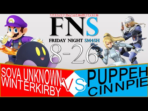 FNS 8-26-16 | Sova Unknown + WinterKirby vs Puppeh + Cinnpie