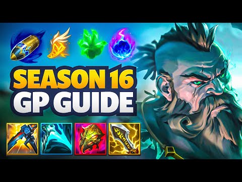 ULTIMATE SEASON 16 GANGPLANK GUIDE! RUNES + BUILDS