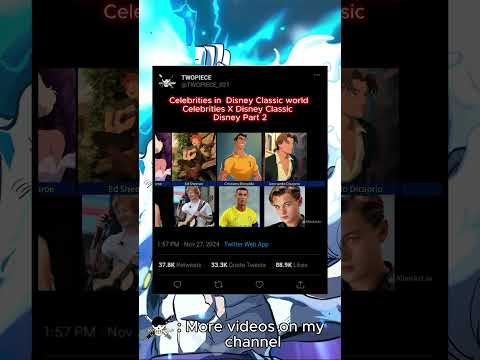 Celebrities X Disney Classic #onepiece #namii #anime #nami#celebrities #hollywood #disneyworld