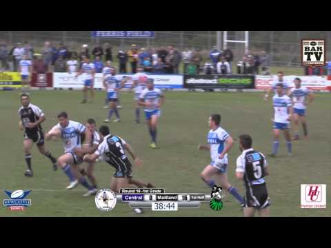 2014 Real NRL Round 16 1st Grade Highlights - Central v Maitland