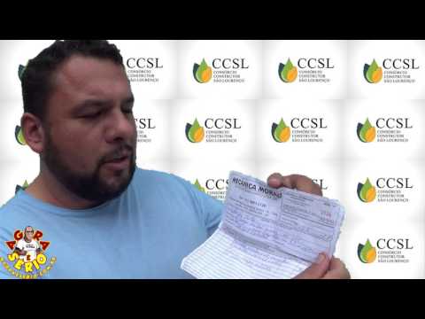 Rodrigo da Gina X CCSL Consórcio Construtor São Lourenço