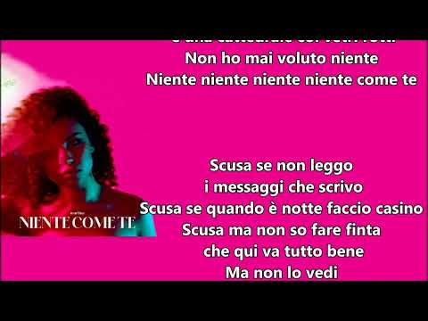 Martina Niente come te Testo