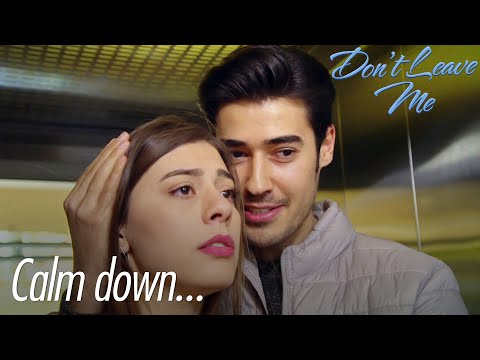 Zeynep and Emre got stuck in the elevator - Don't Leave Me Short Scenes
