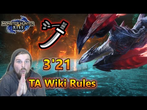 Valstrax Speedrun Longsword TA Wiki Rules Monster Hunter Rise (PC)