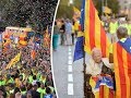 Spain Catalonia Independence: 'We will be free' Catalans call for independence in referendum