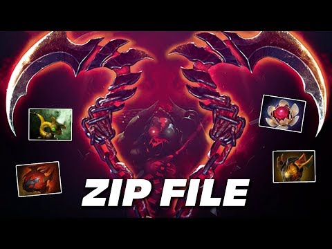 ZIP FILE PUDGE | BUTCHER KING | Dota 2 Pro Gameplay