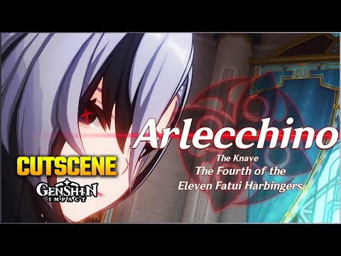 Arlecchino Introduction (Cutscene) - Genshin Impact