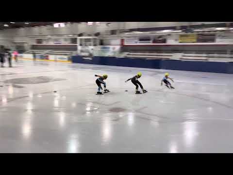 B.C.Interclub speed skating meet in Maple Ridge-400m on Dec.2, 2023