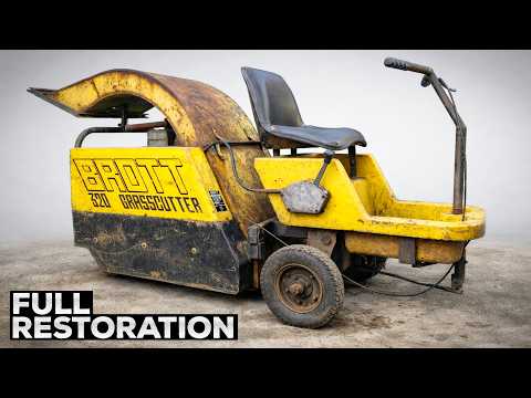 RARE 56 YEAR OLD FLAIL MOWER RESTORATION
