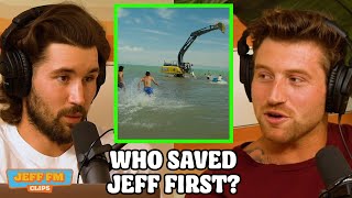 WHO WAS THE FIRST TO SAVE JEFF WITTEK AFTER HIS ACCIDENT | JEFF FM CLIPS