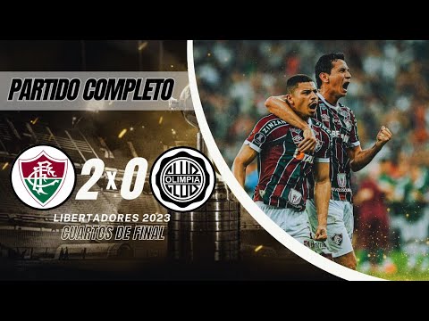Fluminense vs Olimpia - Copa Libertadores 2023 - Cuartos De Final - Ida - Partido Completo