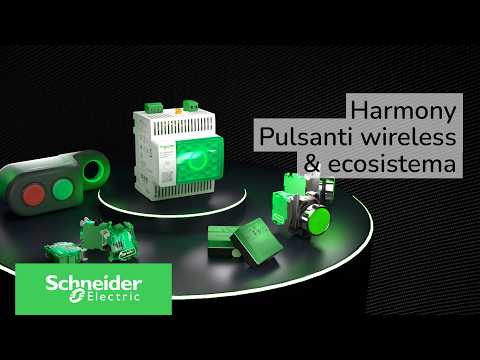 Rendi la tua fabbrica più intelligente con i pulsanti wireless Harmony e l'ecosistema