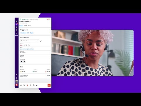 Talkdesk & Microsoft Dynamics 365 Integration | Stock Based Animation & Motion Graphics | Product Video | Talkdesk