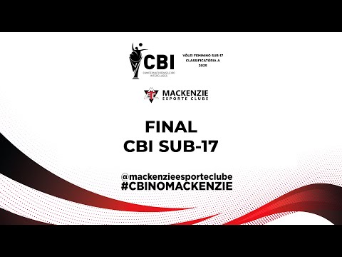 CBI SUB-17 no Mackenzie | Final