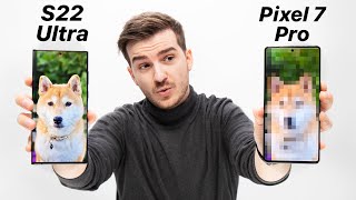 Google Pixel 7 Pro vs Samsung Galaxy S22 Ultra - Camera Review!