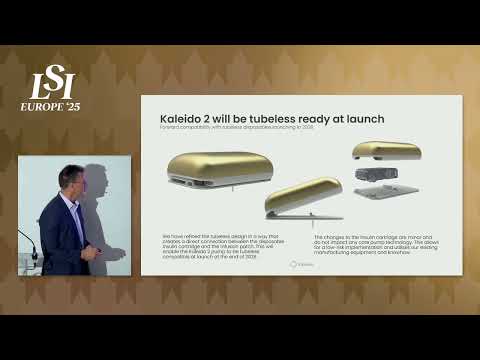 Tom Arnold, ViCentra B.V. - Discreet User-Friendly Insulin Pump | LSI Europe '25