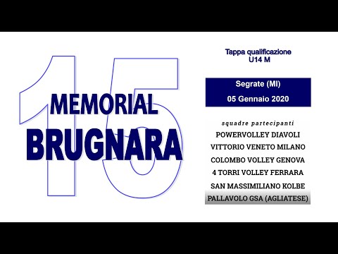 15 Memorial Mikael Brugnara, qualificazione (SEGRATE 2020) - PowerVolley Diavoli vs GS Agliatese