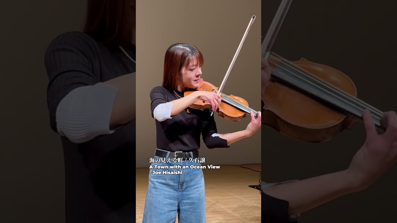 ジブリ映画 #魔女の宅急便 より海の見える街 🐈‍⬛🧹“A Town with an Ocean View”- from #KikisDeliveryService