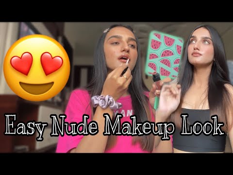 Easy Nude makeup Look | My Signature Look | Srish Kataria |