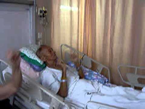 Dad hip operation   mum exercise