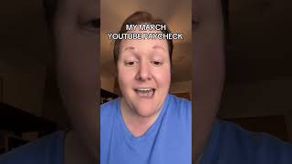 HOW MUCH MONEY I MADE ON YOUTUBE IN MARCH