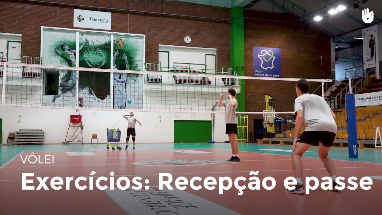 Exercícios: recepção e passe | Vôlei