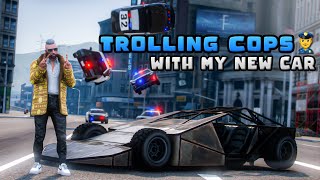TROLLING COPS 👮🏻 WITH MY NEW CAR | ** GOT ARRESTED ** 😨