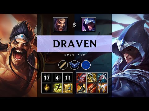 Draven Mid vs Talon - EUW Diamond Patch 25.19