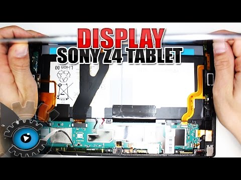 Sony Xperia Tablet Z4 Display Wechseln Tauschen Reparieren [Deutsch/German]