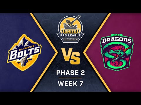 SMITE Pro League Phase 2 Week 7 Olympus Bolts Vs Jade Dragons