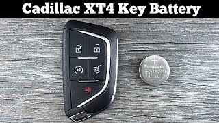 2024 CADILLAC XT4 Key Fob Battery Replacement - How To Replace Change XT4 Remote Batteries DIY