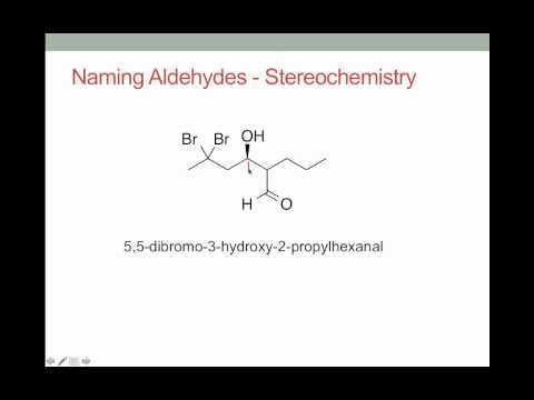 Naming Aldehydes