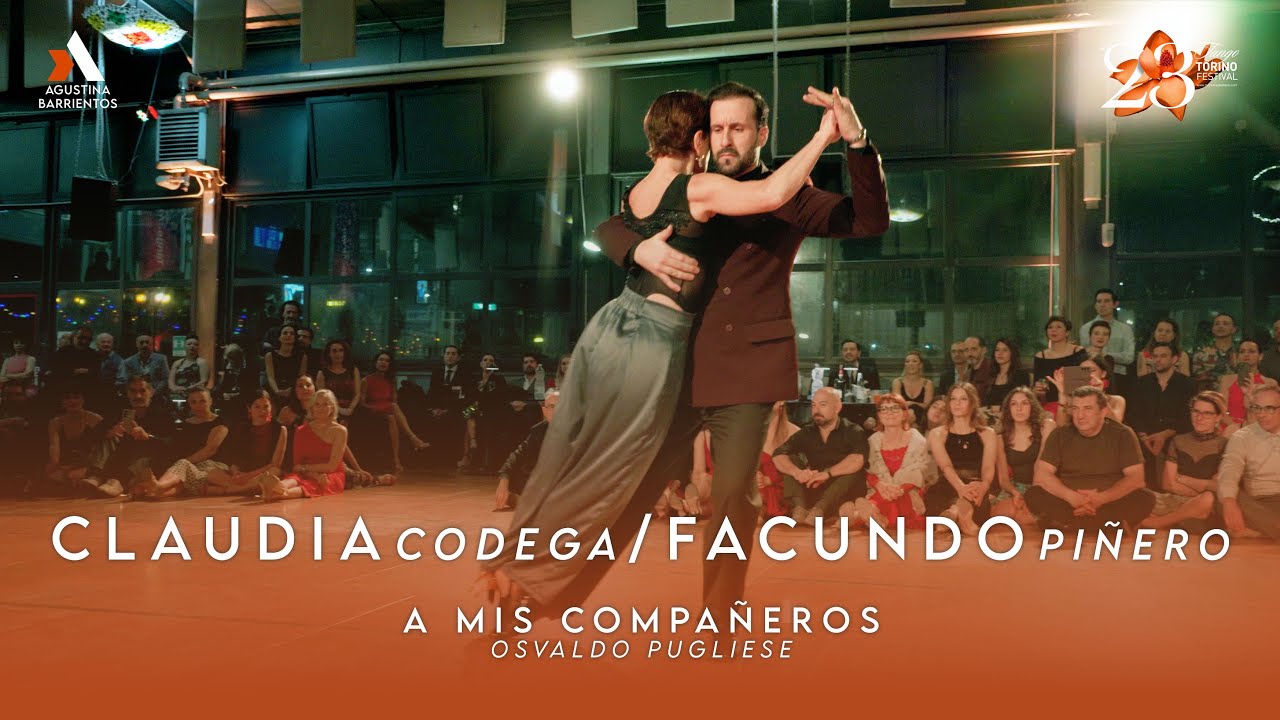 Video thumbnail for CLAUDIA CODEGA & FACUNDO PIÑERO - A MIS COMPAÑEROS, PUGLIESE - TANGO TORINO FESTIVAL