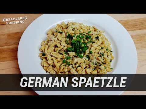 Making Authentic German Spaetzle from Scratch (my favorite simple spätzle recipe!)