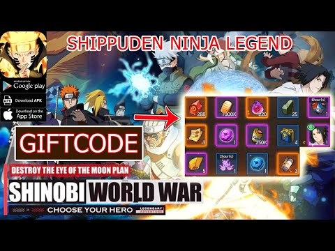Shippuden Ninja Legend & All Redeem Codes | 3 Giftcodes Shippuden Ninja Legend - How to Redeem Code
