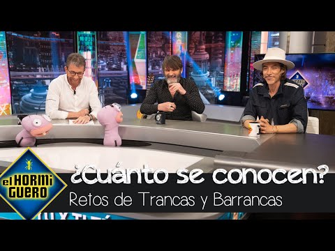 ¿Cuánto se conocen Óscar Jaenada y Fernando Tejero? A prueba con Trancas y Barrancas - El Hormiguero