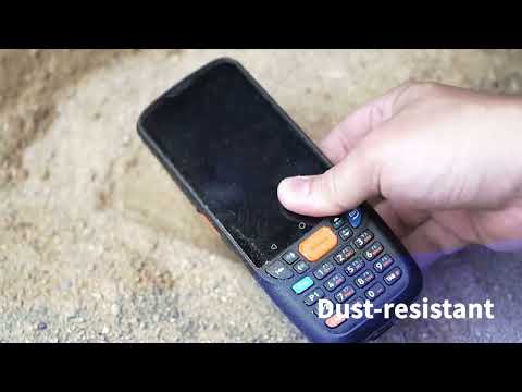 Netum Q500 Portable Handheld Rugged IP67 Industrial PDA Scanner with Keyboard