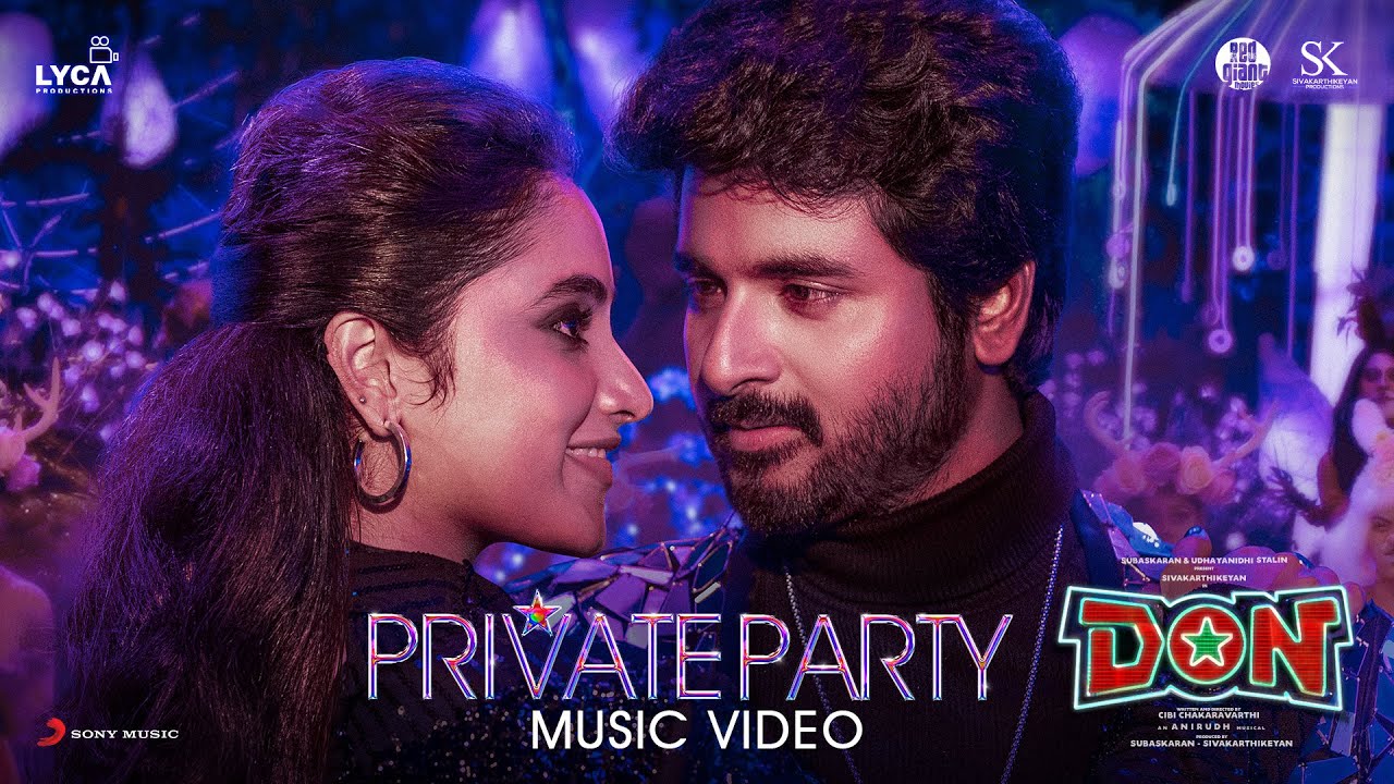 Private Party song lyrics in Hindi – Anirudh Ravichander, Jonita Gandhi best 2022