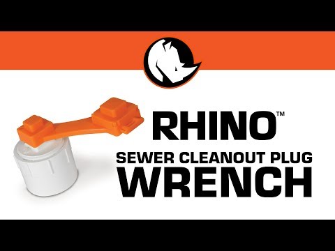 Rhino™ Sewer Cleanout Plug Wrench