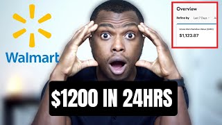 $1200 in 24hrs with Walmart Dropshipping | How to start selling on Walmart Marketplace