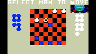 Matell Intellivision Game: Checkers (1979 Matell Electronics)