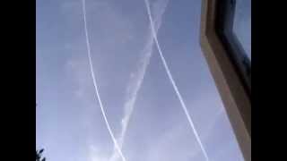 Crazy Chemtrails 1st April.