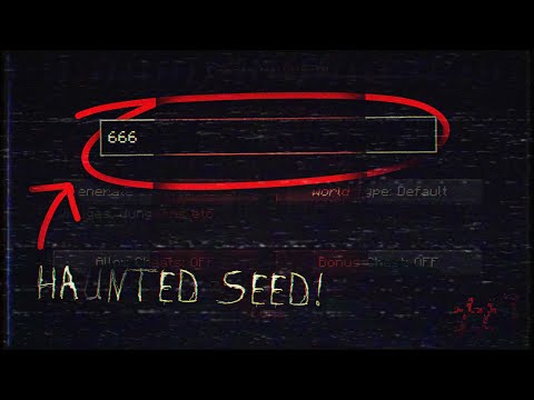 SURVIVING ON A CURSED MINECRAFT WORLD! (Seed: 666) | Minecraft HORROR
