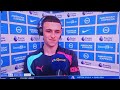 Phil Foden post match interview|Brighton 0-4 Manchester city