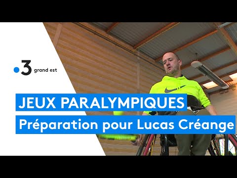 Le pongiste Lucas Créange se prépare pour les Jeux Paralympiques de Tokyo