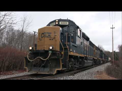 CSX L007 and L008 in Southeastern Mass - 11/2022