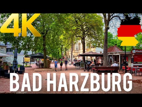 Rundgang in Bad Harzburg, Deutschland 4K 60fps - Entdecken Sie die Harzer Städte